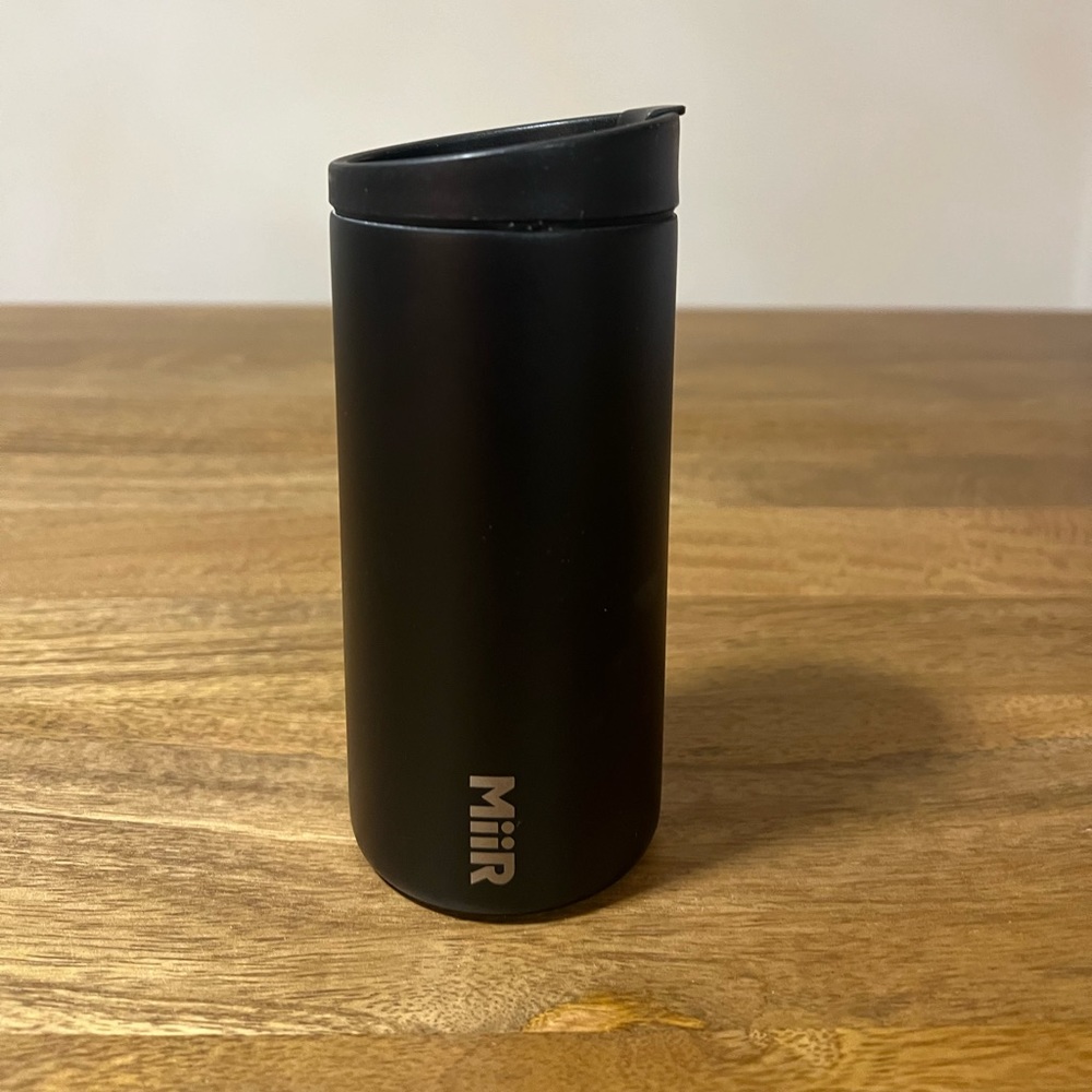 Miir 12 ounce black coffee travel mug
